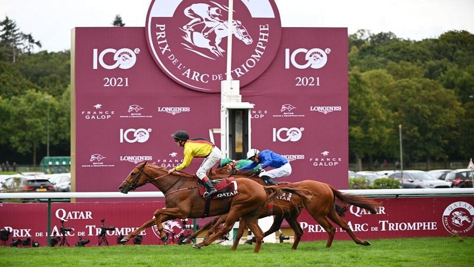 Torquator Tass winning at Longchamp